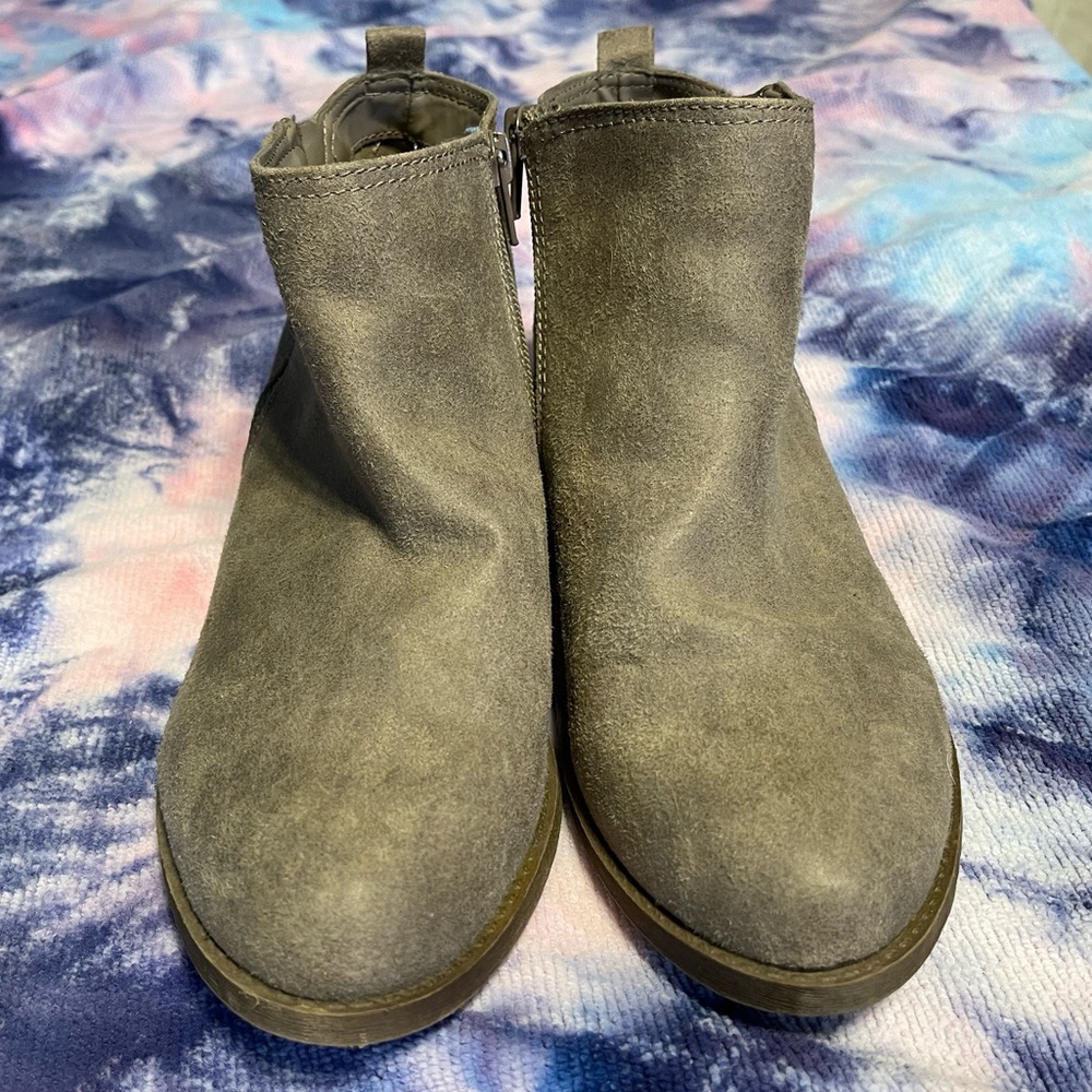 Ankle Boots w/ Decorative Zippers